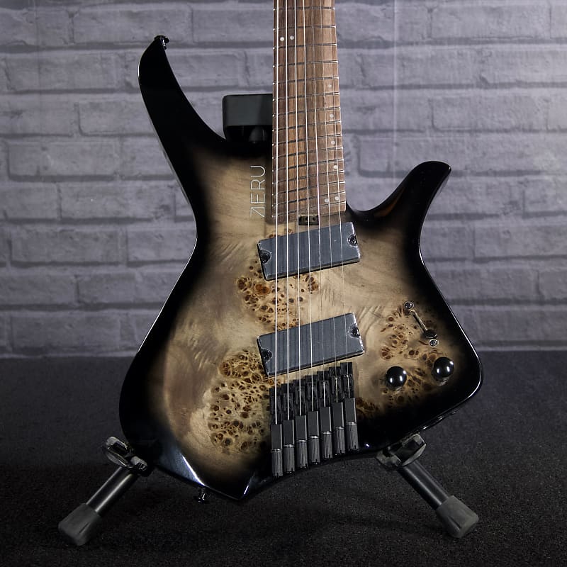 ZERU Guitars Headless 7-String Multiscale Guitar (Terra | Reverb
