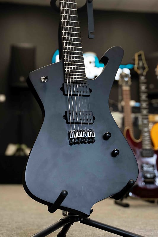 Ibanez ICTB721-BKF Iron Label Iceman Electric Guitar 7