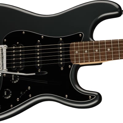 Squier Affinity Series Stratocaster HSS Pack Charcoal Frost Metallic image 4