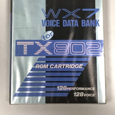 Yamaha TX802 WX7 Voice Data Bank image 2