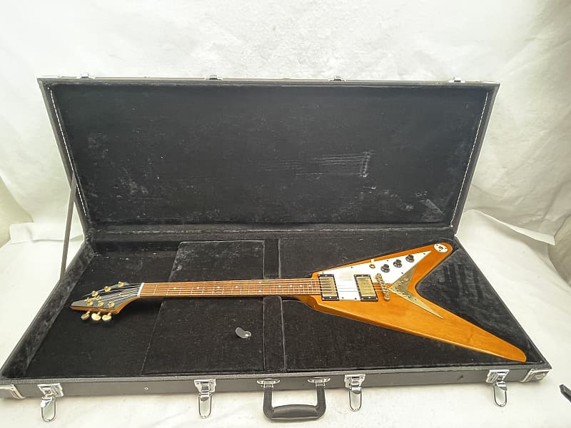 Epiphone '58 Korina Flying V | Reverb