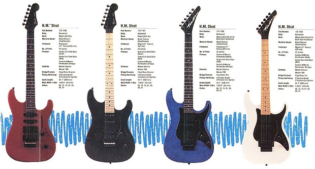 Fender hm best sale strat specs