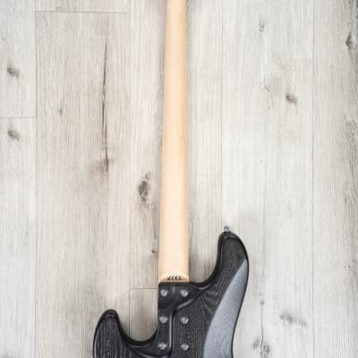 Mayones Jabba Bassic 4 Bass, Maple Fretboard, Trans Natural Black Burst Matt image 5