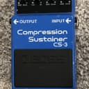 Boss CS-3 Compression Sustainer (Silver Label) 1997 - 2019 Blue