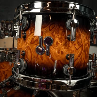 Sonor Sq2 Maple Thin Shells 2024 - Walnut Brown Burst 