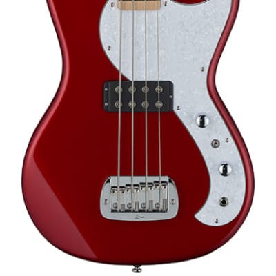 G&L Guitars Tribute Series Fallout Shortscale Bass - Candy Apple Red image 1