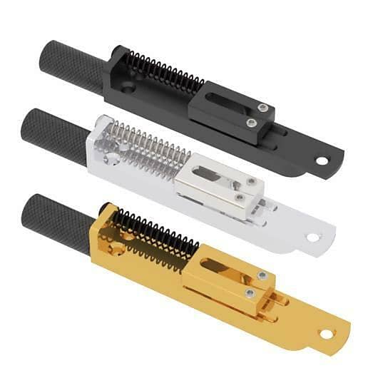 Hipshot Solo Headless Single String Guitar bridge, Gold Reverb