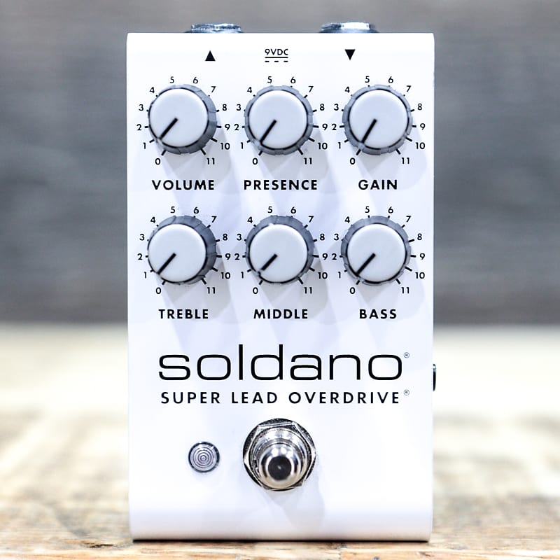 Soldano SLO Pedal Super Lead Overdrive 3-Band EQ Overdrive Effect