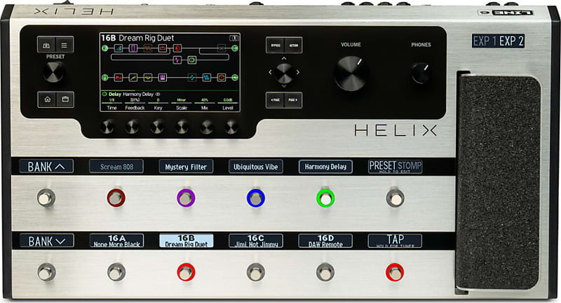 Line 6 Helix Multi-Effects Processor, Limited Edition Platinum image 1