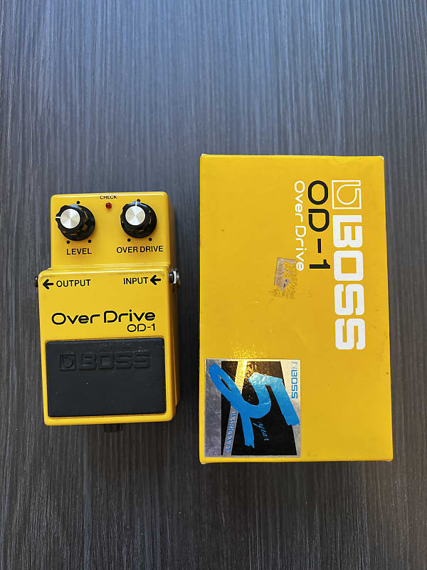 Boss OD-1 1987 Made in Japan JRC chip | Reverb
