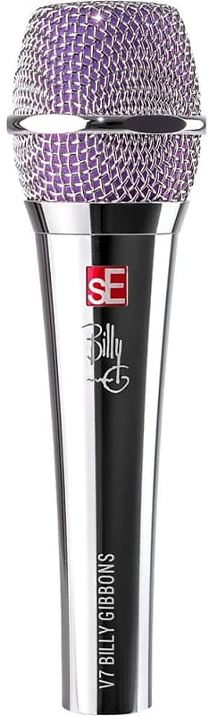 sE Electronics - Billy Gibbons Sig. Handheld Dynamic Supercardioid Mic! SE V7-BFG image 1