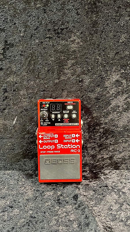 Boss RC3 Loop Station Looper Guitar Effects Pedal (Nashville