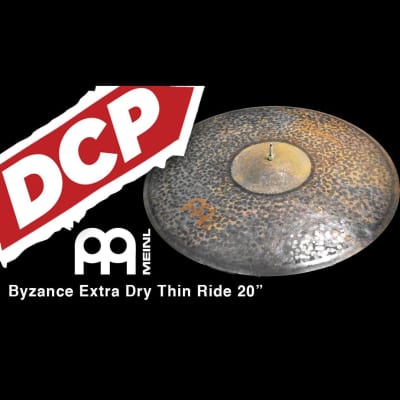 Meinl Byzance Extra Dry Thin Ride Cymbal 20 image 3