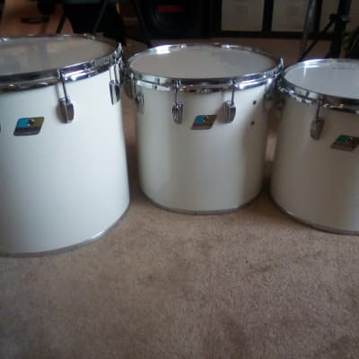 Three Vintage Ludwig 1970's  Concert Toms 13,14,15 inch. image 1