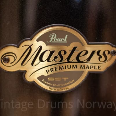 Pearl Masters Maple Premium MMP 10×8 Tom – Diamond Black image 6