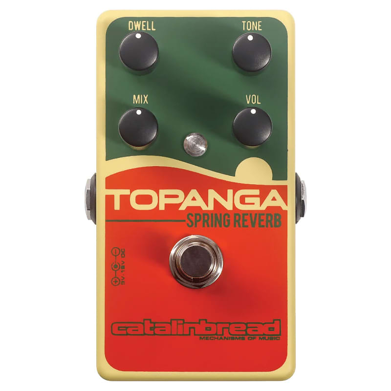 New Catalinbread Topanga Spring Reverb Guitar Effects Pedal! image 1