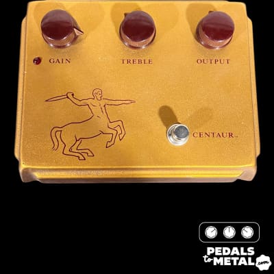 Reverb.com listing, price, conditions, and images for klon-centaur-gold-horsie