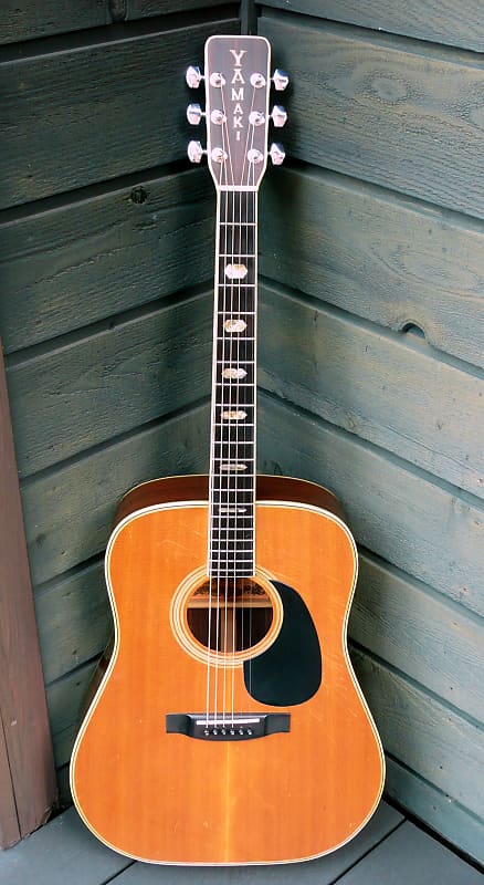 Yamaki NO.50 Hand Crafted Solid Top&Back 1970's Natural+Hard Case image 1