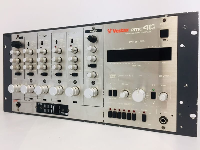 Vestax PMC-46 MK1 1991 Silver