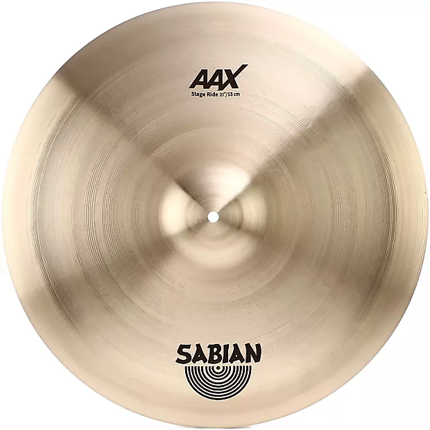 Sabian 21" AAX Stage Ride Cymbal 2002 - 2018 image 1