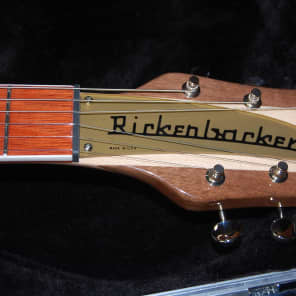 MINT! Rickenbacker 660 Electric Guitar OHSC 100% Unplayed Hardshell Case Maple Glo image 3