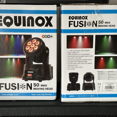 Equinox Fusion 50 mkii Stage Light 2017 - Black image 8