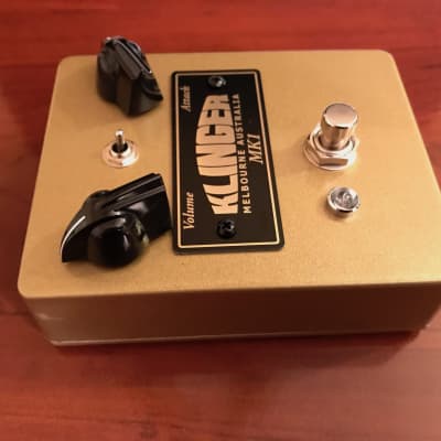 Klinger Custom Pedals MK1 Tone Bender 2019 Gold | Reverb