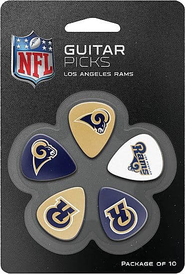 Los Angeles Rams Guitar Picks image 1