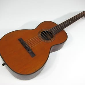 1900s Wolverine Guitar for Grinnell Brothers House of Music Detroit by Lyon & Healy Chicago Rare image 2