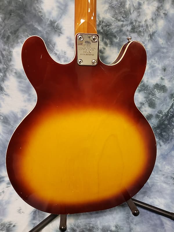1968 Aria Diamond Model 1202T Thinline Sunburst 335 Style
