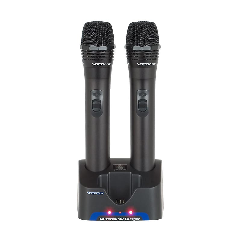 VocoPro UHF-3205-10 UHF Dual-Channel Rechargeable Wireless