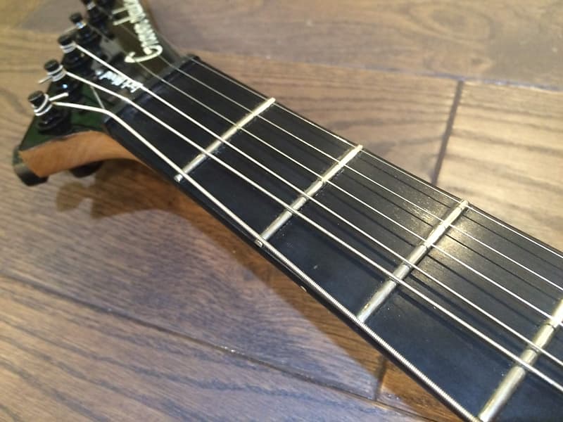 ギター Grover Jackson Black Blood R.Rhoads Grover Jackson BB-ST5.3 Black Blood Electric Guitar 1990's