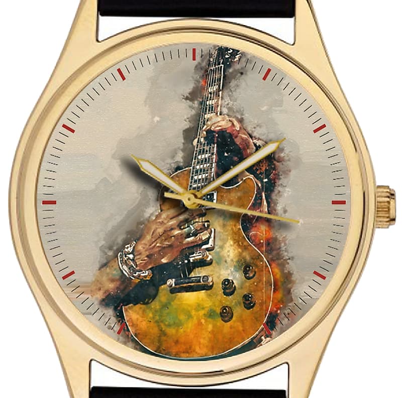 Brass shop wrist watch