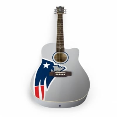 Woodrow New England Patriots Acoustic Guitar ACNFL19 for sale