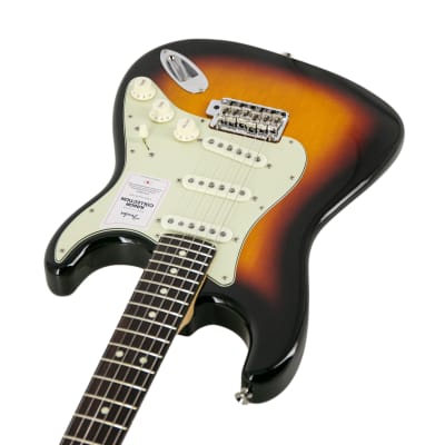 Fender Japan Junior Collection Stratocaster Electric Guitar, Rosewood Fretboard, 3-Color Sunburst, image 2