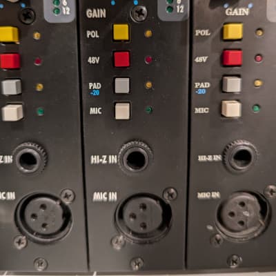API 512c 500 Series Mic Preamp Module 2000 - Present - Black image 1