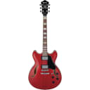 Ibanez AS73 Semi-Hollow Body Electric Guitar in Transparent Cherry