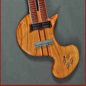 Custom  REK Portato Guitar two-handed tapping touch. Like a doubleneck double neck Chapman Stick image 1