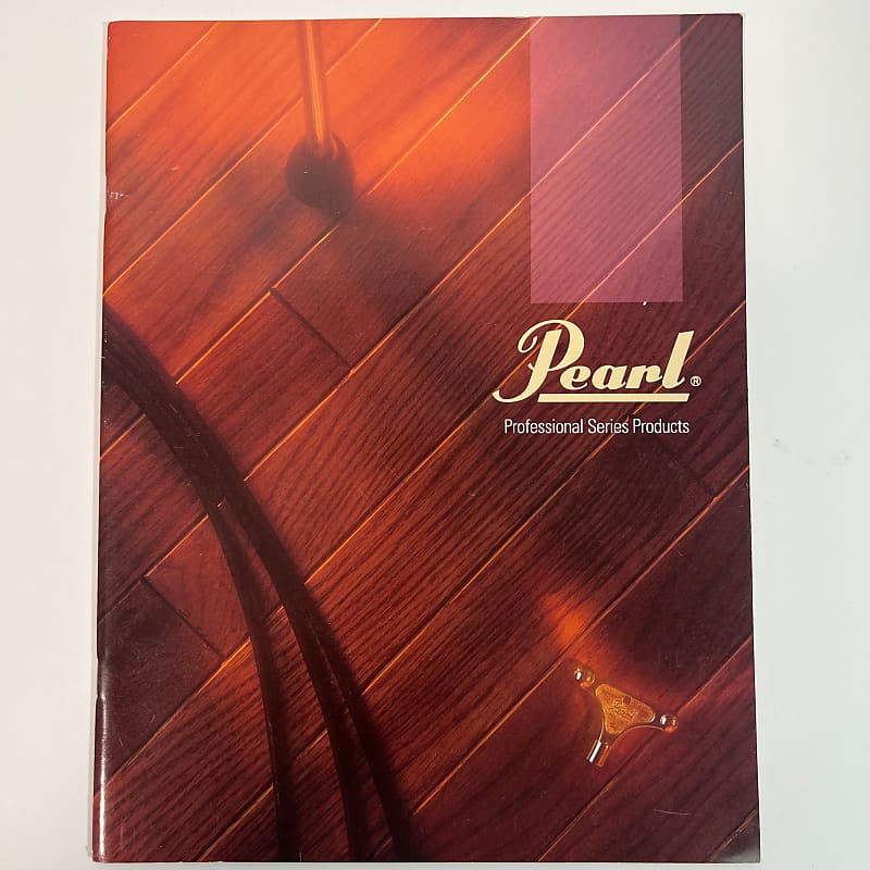 Pearl Professional Series Products June 1990 Drum Catalog, Reverb
