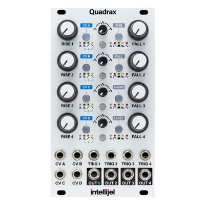 Intellijel Quadrax Quad Function Generator Eurorack Synth Module