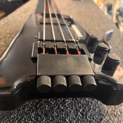 1986 Steinberger XL2 - Black Headless Bass | Reverb