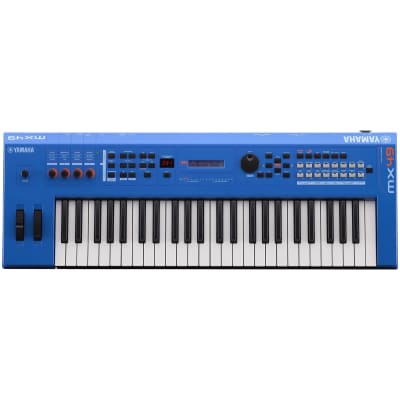 Yamaha MX49 v2 Keyboard Synthesizer, 49-Key, Blue