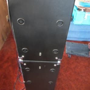 AMPEG V-4 Full Stack Head 2- 4x12 V-4 Cabinets, Dollies, Covers, Cables Rolling Stones Used These image 12