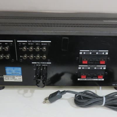 SONY TA-3650 INTEGRATED AMPLIFIER WORKS PERFECT SERVICED FULLY RECAPPED image 8