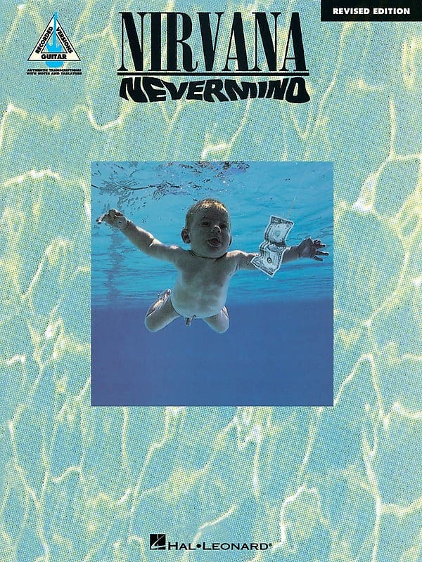 Nevermind Rec Version Guitar Tab Sheet Music Book | Reverb