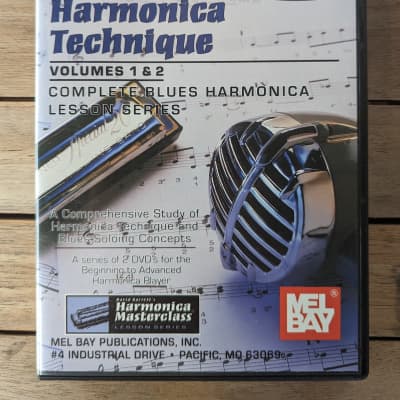 DVD: David Barrett's Harmonica Masterclass - Building Harmonica Technique, Series 2, Vol. 1 & 2, (2 hours, 27 min.) image 1