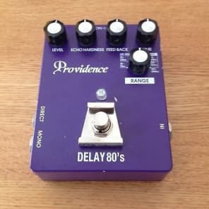 ギター Providence DELAY 80's Delay 80's - Providence Delay 80's - Audiofanzine