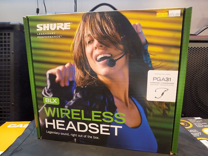 Shure BLX14/P31J11 Wireless Microphone PGA31 Headset Reverb