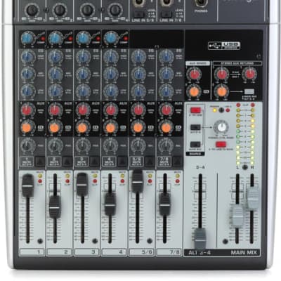Behringer 1204USB 12-Input 2-Bus Mixer XENYX EQ | Reverb