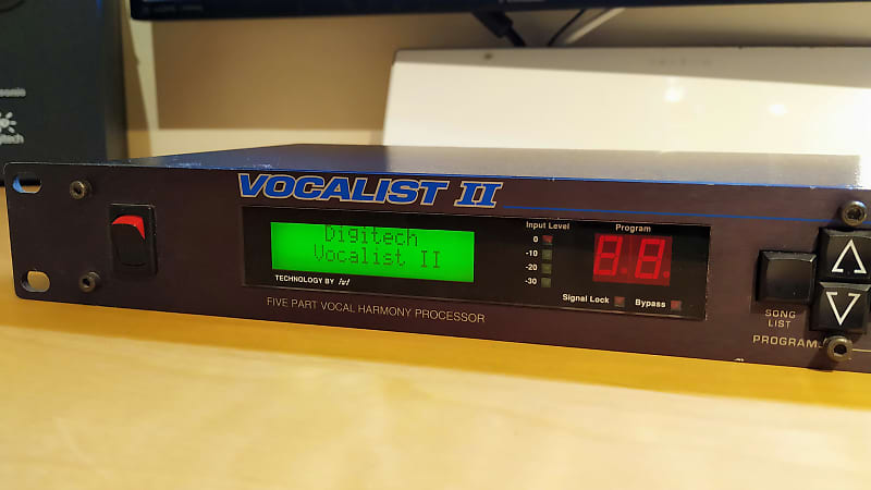 DigiTech Vocalist 2 Vocal Harmonizer Vocoder | Reverb